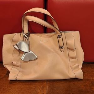 Dusty Pink Ruffled Jessica Simpson Purse